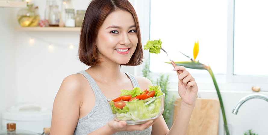 Healthy diet for skin