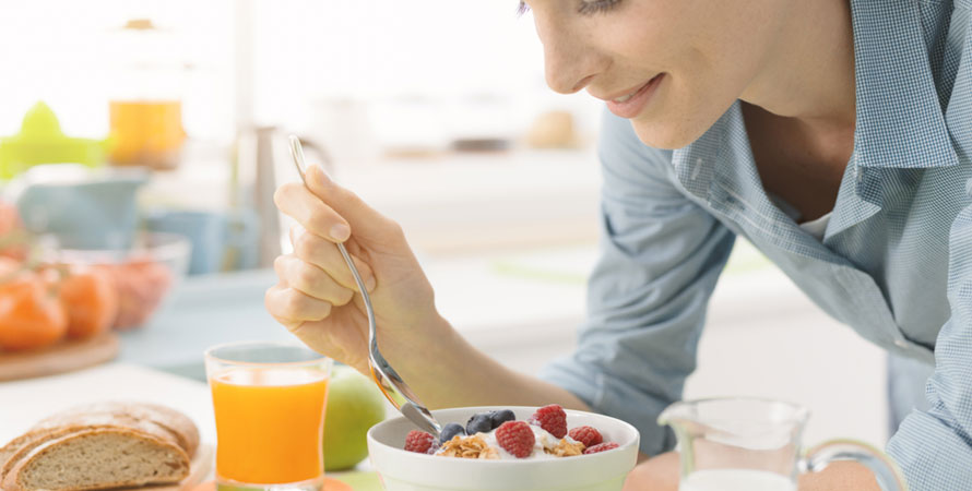 Start eating healthily