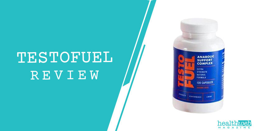 TestoFuel Supplement Bottle – Natural Testosterone Booster for Muscle Growth